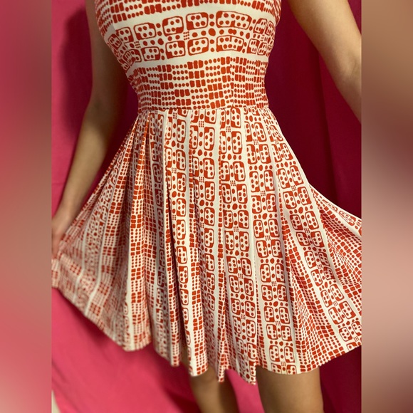 Vintage 60’s David Crystal Dominoes Mini Dress - Picture 10 of 14